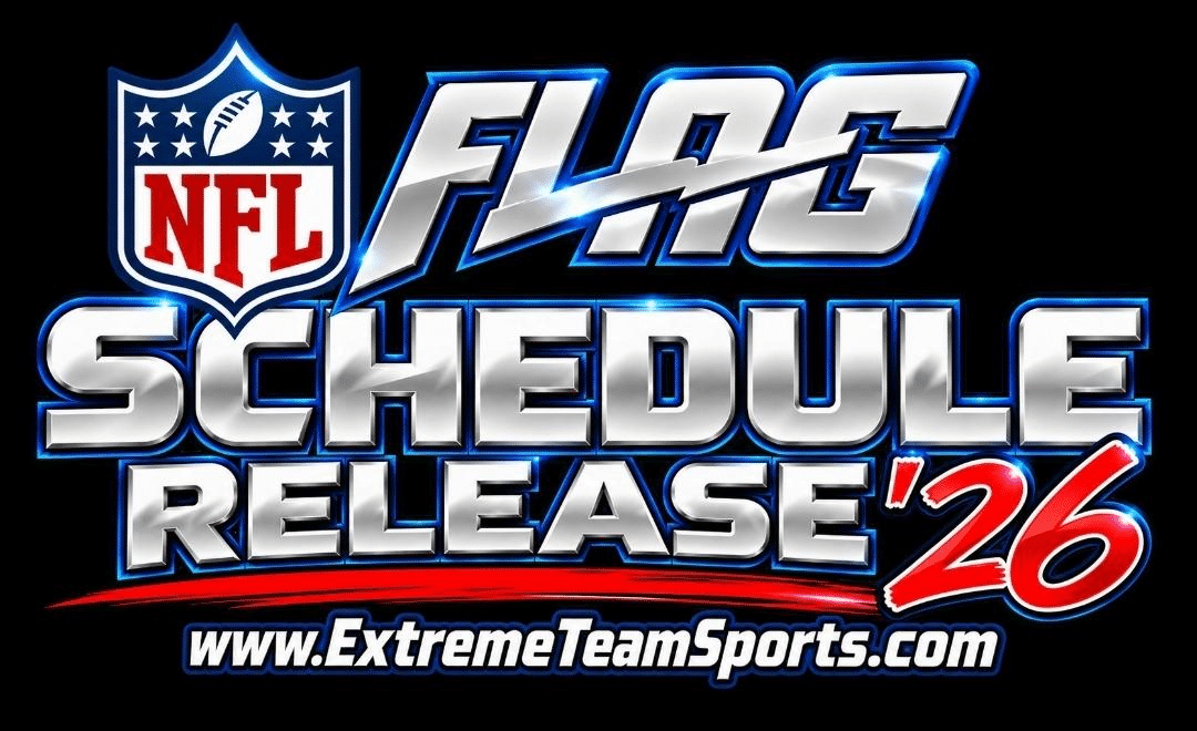 2026 NFL Flag Schedule Release Well, it's that time of year... Football Season!<br />
Time to crown a new Champion!<br />
Boys & Girls ages 4-12 Years.<br />
:: Registration: WALK-ONS (in front of Showbiz Cinema)<br />
10528 I-10 Service Rd. Baytown, 77523<br />
:: Saturday: August 16th 10:00-1:00<br />
Saturday: August 23rd 10:00-1:00<br />
:: Players must be present and show proof of age (Birth Certificate).<br />
:: Reg. Fee Football $140 (includes uniform)<br />
Cheer $40 (Does Not include cost of Cheer uniform)<br />
All participants (1 per family) must participate in league<br />
fundraiser.<br />
~ All games will be played at Barbers Hill Eagle Stadium.<br />
~ Practice Starts week of 9/8/25 (Coaches Discretion on<br />
practice Days/Locations).<br />
~ Games Start week of 9/20/25 (Saturdays)<br />
~ Regular Season (including Payoffs) runs to Thanksgiving.<br />
~ Select players chosen to participate at the Houston Texans<br />
Regional Tournament 12/6/2025.<br />
PLEASE SHARE this information with your friends!<br />
Website will be updated soon with 2025 information: